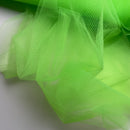 Tecido Tule a metro Verde Fluorescente Texland