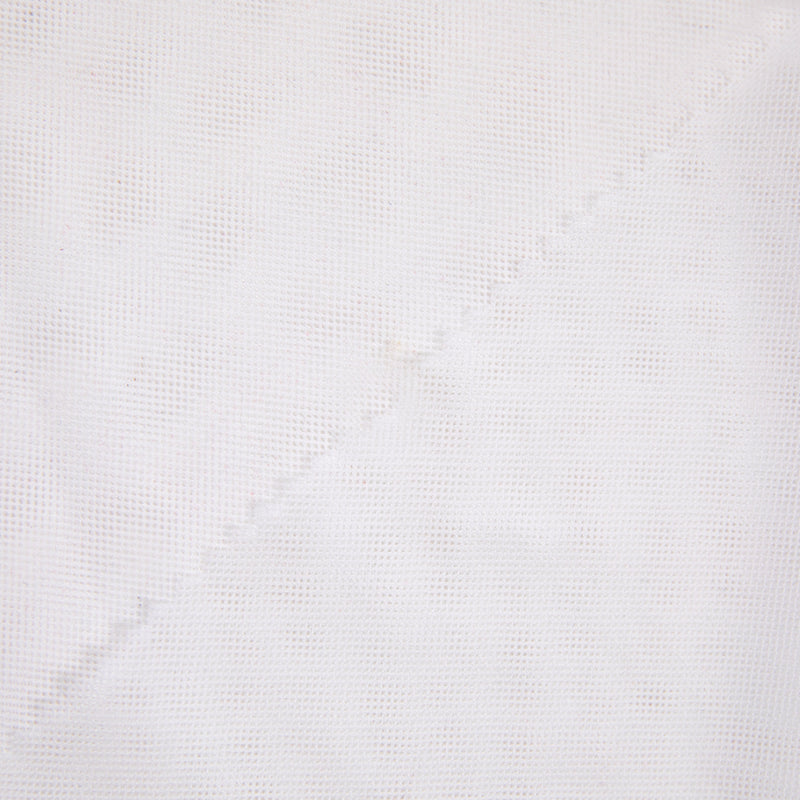 Perforated knitted lining - white