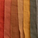 100% linen fabric 165gm2 1.4m Width - Camel
