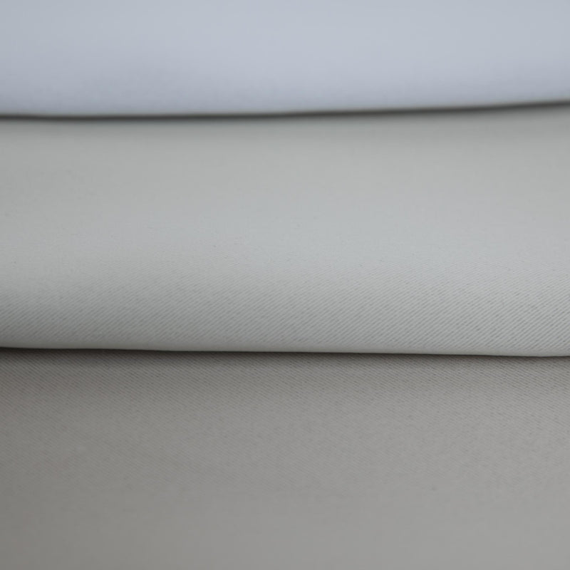 Obscuring curtain fabric - Saten | White