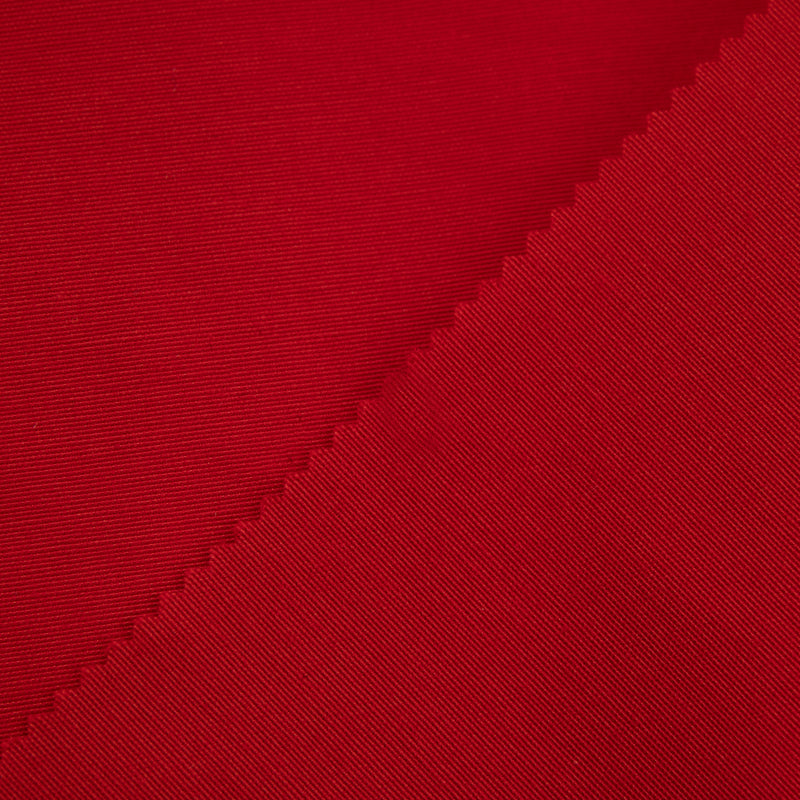 Fabric for tablecloths cotton and polyester - Smooth | Red