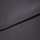 Dark gray smooth loonet fabric