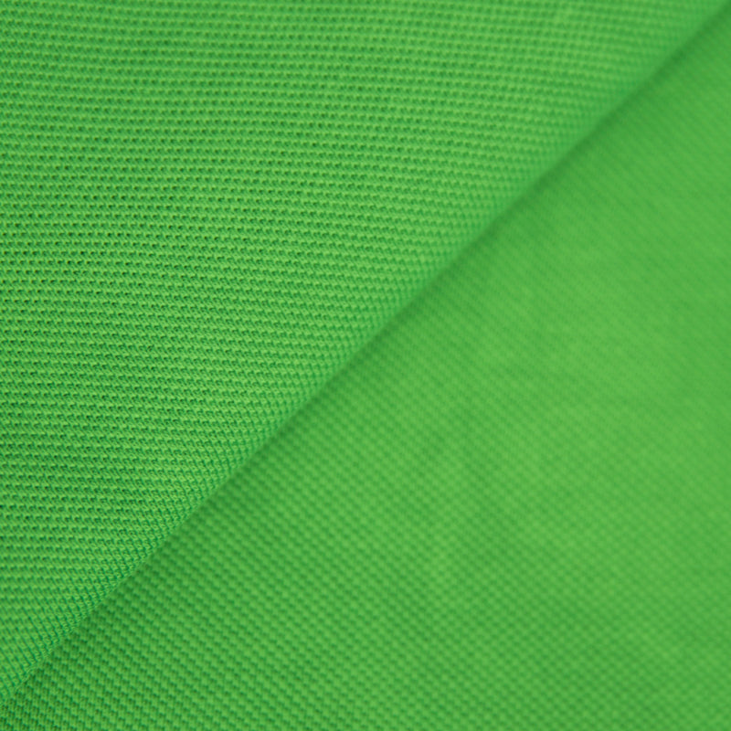 230 g de tissu de maille piquet - vert fluorescent