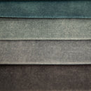 Geometric velvet fabric for upholstery - gray | Ciga