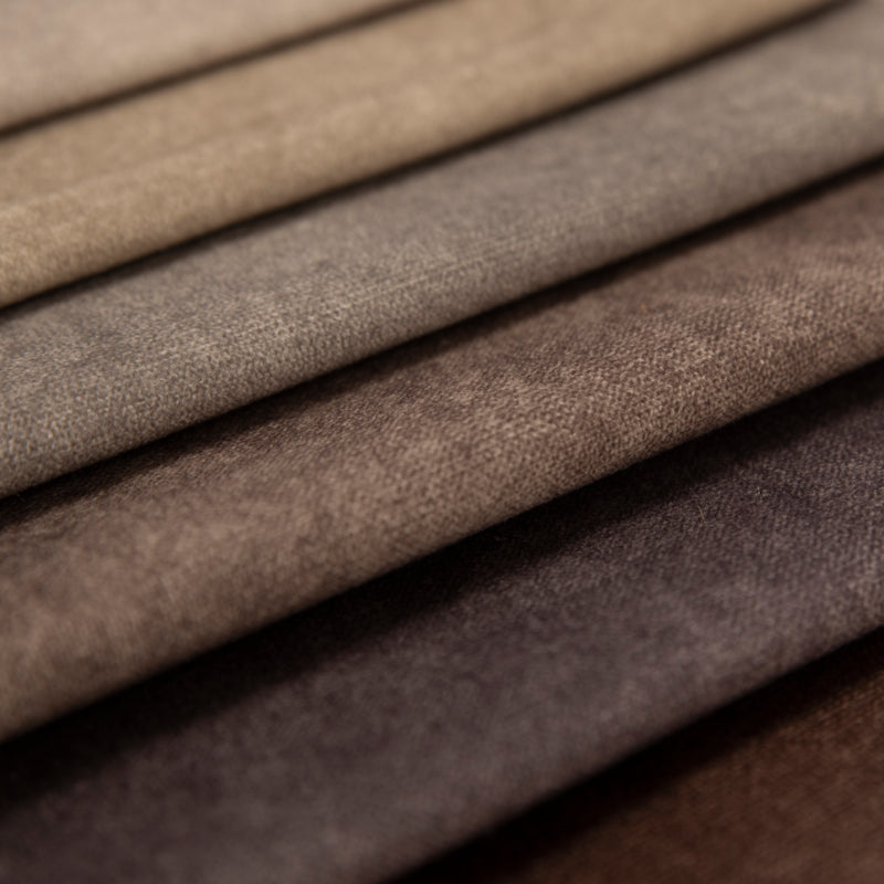 Tecido veludo para mobiliario e estofos Castanho Mink_Texland
